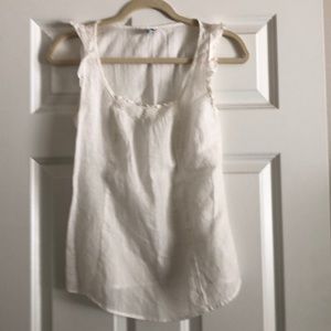 100% cotton sleeveless blouse,